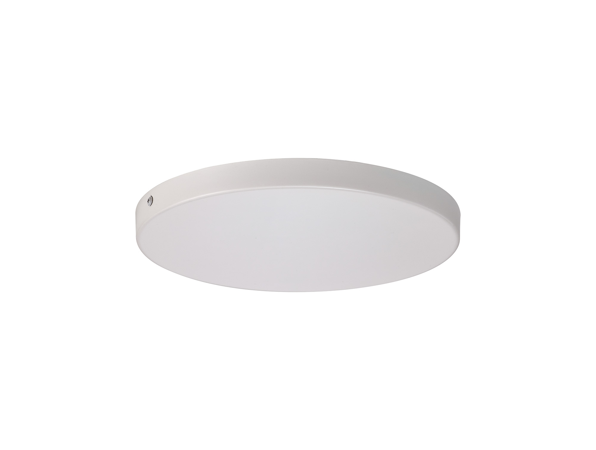 D0829WH/NH  Hayes No Hole 28cm Round Ceiling Plate White